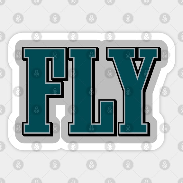 Fly 1 Sticker by Center City Threads